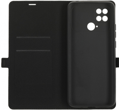 Чехол (флип-кейс) BoraSCO для Xiaomi Poco C40 Book Case черный (70748)