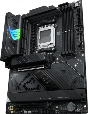 Материнская плата Asus ROG STRIX X870-F GAMING WIFI SocketAM5 AMD X870 4xDDR5 ATX AC`97 8ch(7.1) 2.5Gg RAID+HDMI+DP