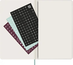 Еженедельник Moleskine PRECIOUS & ETHICAL MAMBA Large 130х210мм обложка экокожа 144стр. бирюзовый