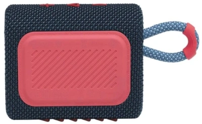 Колонка порт. JBL GO 3 синий/розовый 4.2W 1.0 BT 10м (JBLGO3BLUP)