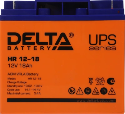 Батарея для ИБП Delta HR 12-18 12В 18Ач