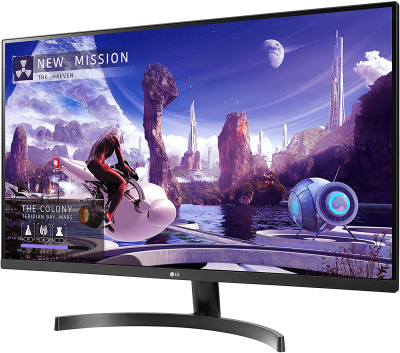 Монитор LG 27" 27QN600-B черный IPS LED 16:9 HDMI матовая 1000:1 350cd 178гр/178гр 2560x1440 75Hz DP 2K