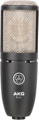 Микрофон проводной AKG P220 черный