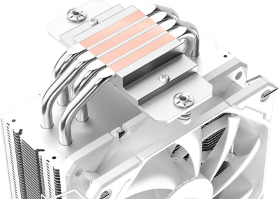 Устройство охлаждения(кулер) ID-Cooling SE-224-XTS Soc-AM5/AM4/1200/1700/1851 белый 4-pin 16-29dB Al+Cu 220W 650gr Ret (SE-224-XTS WHITE)