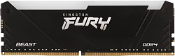 Память DDR4 2x8GB 3600MHz Kingston KF436C17BB2AK2/16 Fury Beast RGB RTL Gaming PC4-28800 CL17 DIMM 288-pin 1.35В kit single rank с радиатором Ret