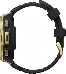 Смарт-часы Amazfit T-rex 3 Pro A2549 44мм 1.32" AMOLED корп.золотистый рем.черный разм.брасл.:140-205мм