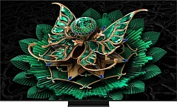 Телевизор LED TCL 85" 85C7K QD-Mini LED Frameless черный 4K Ultra HD 144Hz MEMC DVB-T DVB-T2 DVB-C DVB-S DVB-S2 USB WiFi Smart TV