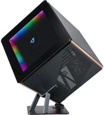 Корпус Azza Regis черный без БП ATX 5x120mm 4x140mm 2xUSB3.0 audio bott PSU