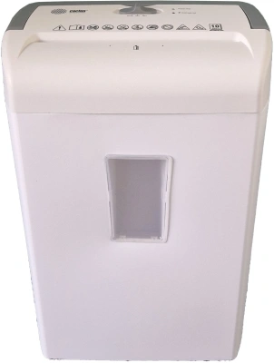 Шредер Cactus CS-SH-C3 белый (секр.P-4) фрагменты 8лист. 13лтр. скрепки скобы пл.карты