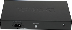 Коммутатор D-Link DGS-1008MP/B1A 8x1Гбит/с 8PoE+ 125W неуправляемый