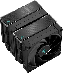 Устройство охлаждения(кулер) Deepcool AK620 Zero Dark Soc-AM5/AM4/1200/1700/1851 черный 4-pin 11-28dB Al+Cu 260W 1456gr Ret (R-AK620-BKNNMT-G-1)