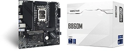 Материнская плата Biostar B860MT-E PRO Soc-1851 Intel B860 4xDDR5 mATX AC`97 8ch(7.1) 2.5Gg RAID+HDMI+DP
