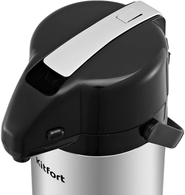 Диспенсер автоматический Kitfort КТ-1257 3000мл. серебристый/черный