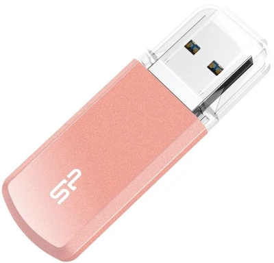 Флеш Диск Silicon Power 128GB Power Helios SP128GBUF3202V1P USB3.2 розовый