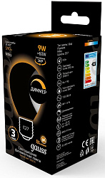 Лампа светодиодная Gauss Filament 105202109-D 9Вт цок.:E27 шар 220B св.свеч.бел.теп. (упак.:10шт)