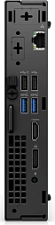 Неттоп Dell Optiplex 7020 Micro i3 14100T (2.7) 8Gb SSD512Gb UHDG 730 Windows 11 Pro GbitEth WiFi BT 65W мышь клавиатура черный (7020-3851)