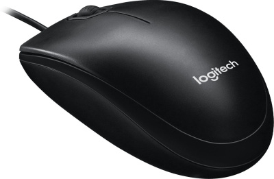 Мышь Logitech M100r черный оптическая 1000dpi USB 2but (910-006765)