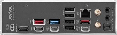 Материнская плата MSI MAG B850 TOMAHAWK MAX WIFI  SocketAM5 AMD B850 4xDDR5 ATX AC`97 8ch(7.1) 5Gigabit RAID+HDMI