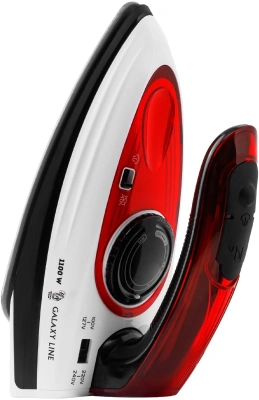 Утюг дорожный Galaxy Line GL 6137 1100Вт красный