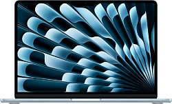 Ноутбук Apple MacBook Air A3240 M4 10 core 16Gb SSD512Gb/10 core GPU 13.6" Liquid Retina (2560x1664) macOS lt.blue WiFi BT Cam (MC6U4ZA/A)