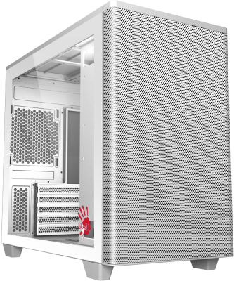 Корпус Bloody BD-CC117F белый без БП mATX 5x120mm 1xUSB2.0 1xUSB3.0 audio bott PSU