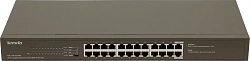 Коммутатор Tenda TEG1124P-24-250W (L2) 24x1Гбит/с 24PoE 225W неуправляемый