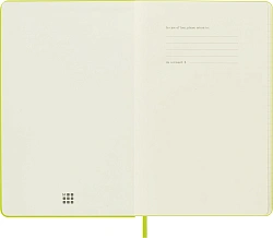 Блокнот Moleskine CLASSIC QP060C2 Large 130х210мм 240стр. линейка твердая обложка лайм