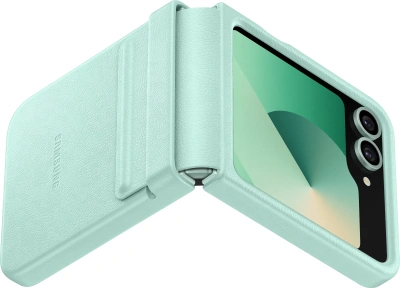 Чехол (клип-кейс) Samsung для Samsung Galaxy Z Flip6 Kindsuit Case Flip 6 (F741) мятный (EF-VF741PMEGRU)