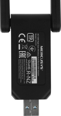 Сетевой адаптер Wi-Fi Mercusys MA32H AC1300 USB 3.0 (ант.внеш.несъем.) 2ант.