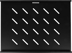 Полка стационарная Lanmaster TWT-CBB-S4-6/60 1U нагр.:60кг. 19" 350мм черный (упак.:1шт)