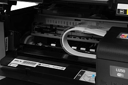 Принтер струйный Epson L1250 (C11CJ71405/403/402) A4 WiFi черный