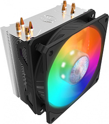 Устройство охлаждения(кулер) Cooler Master Hyper 212 Spectrum V2 ARGB Soc-AM5/AM4/1151/1200 серебристый/черный 4-pin 9-31dB Al+Cu 150W 465gr Ret (RR-2V2L-18PD-R1)