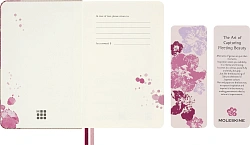 Блокнот Moleskine LIMITED EDITION SAKURA LESU09MM710 Pocket 90x140мм обложка текстиль 176стр. линейка твердая обложка розовый 2026