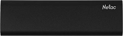 Накопитель SSD Netac USB-C 1TB NT01ZSLIM-001T-32BK Z Slim черный