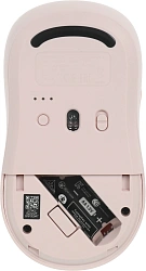 Мышь Xiaomi Wireless Mouse 3 розовый оптическая 1200dpi silent беспров. BT/Radio USB для ноутбука 4but (BHR8911GL)
