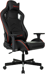 Кресло игровое A4Tech Bloody GC-840 черный сиденье черный экокожа с подголов. крестов. металл черный пластик черный (комплект 1шт)