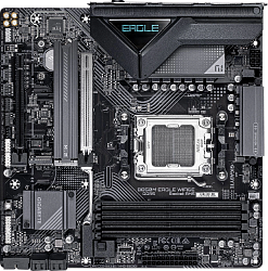 Материнская плата Gigabyte B850M EAGLE WIFI6E Socket AM5 AMD B850 4xDDR5 mATX AC`97 8ch(7.1) 2.5Gg RAID+HDMI+DP