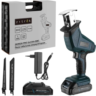 Сабельная пила Zitrek ZKRS20 PRO аккум. 1500ход/мин ДА (085-1316)