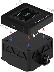 Система водяного охлаждения Thermalright Frozen Warframe SE 360 ARGB Soc-AM5/AM4/1151/1200/2066/2011/1700 черный 4-pin 29.8dB Al LCD Ret (F-WFRAME-SE-360-BL-ARGB)