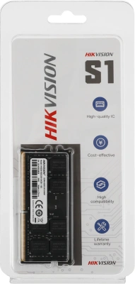 Память DDR4 16GB 3200MHz Hikvision HKED4162CAB1G4ZB1 16G RTL PC4-25600 CL22 SO-DIMM 260-pin 1.2В Ret