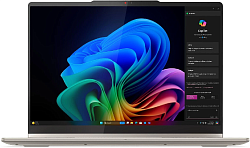 Ноутбук Lenovo Yoga 7 14AKP10 Ryzen AI 7 350 24Gb SSD1Tb AMD Radeon 860M 14" OLED Touch WUXGA (1920x1200) без ОС beige WiFi BT Cam (83JR0062RK)