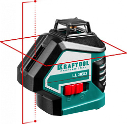 Нивелир лазерн. Kraftool 34645 цв.луч. красный 2луч.