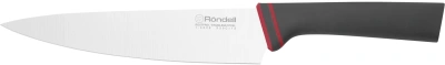 Набор ножей кухон. Rondell Strike RD-1491 компл.:4предм. разд.дос. серый/красный блистер