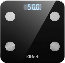 Весы напольные электронные Kitfort КТ-805 макс.180кг черный