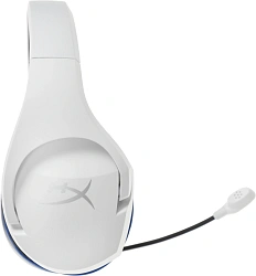 Наушники с микрофоном HyperX Stinger Core Wireless PS5 (CS002-WA) белый/голубой мониторные Radio оголовье (4P5J1AA)