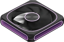 Вентилятор для корпуса Formula Air Fusion 1 BK Reverse ARGB 120х120x28 черный 4-pin 31.12дБ (AIR FUSION 1 BK REVERSE) Ret