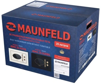 Микроволновая печь Maunfeld JBMO.20.5GRBG 20л. 700Вт черный (встраиваемая)