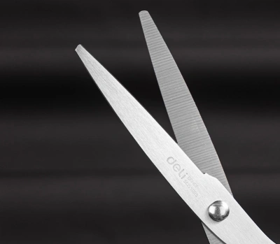 Ножницы Deli EM609 офисные 160мм ручки пластиковые сталь ассорти чехол с европод.