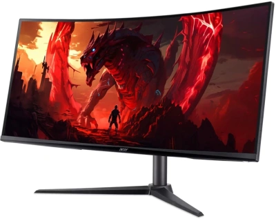 Монитор Acer 34" Nitro XZ340CUJ0bmiiphx черный VA LED 1ms 21:9 HDMI M/M матовая HAS 3000:1 250cd 178гр/178гр 3440x1440 120Hz DP 2K