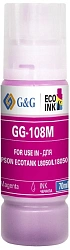 Чернила G&G GG-108M C13T09C34A пурпурный70мл для Epson Ecotank L8050/L18050